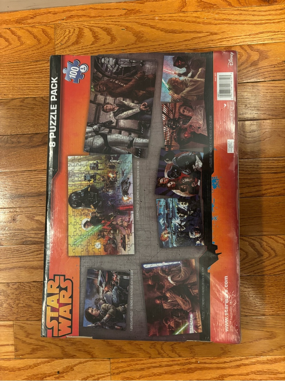 Factory Sealed Star Wars Puzzle Pack